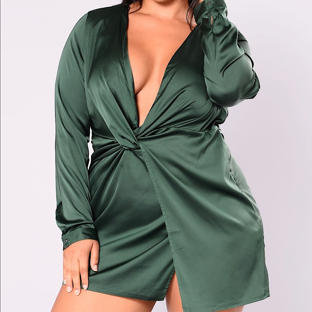 Plus Fashion Nova Sugar Free Dress-1X
